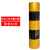 5cm10cm斜纹直纹黑黄红白反光膜警示胶带反光贴条安全标识 50cm黄黑直纹50米