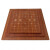 圣诺威中国象棋棋盘密度板实木木制围棋双面两用特大号棋盘雕仿红木70型 仿红木50型号