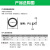 适配管8mm气动空压机气泵高压管4/6/12/10mm汽管木工气线 pu6X4mm 红色160米