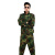 劳保佳 军训服  保安执勤服 户外劳保服 特种数码套装 男女款 四季通用 绿色 170