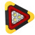 稳斯坦 W3006 太阳能充电警示灯 LED应急故障三角反光应急灯三角架灯三灯太阳能款大号