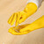 南洋牛筋乳胶手套工业耐酸碱橡胶天骄胶皮手套清洁打扫黄色加厚耐磨男女通用 南洋加厚 5双 L码 大号