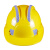 聚昊ABS加强反光安全帽工地施工领导防护头盔电力电工帽夜间劳保帽可印字-白色（加强三筋反光款）