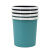 卫洋 WYS-353 清洁压圈简约塑料垃圾桶办公室圆形收纳桶纸篓 竖纹小号 颜色随机