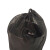 利得 网眼收纳袋涤纶束口袋黑色网布涤纶网袋 底直径15*高20CM