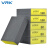 威尔克VRK 海绵砂块磨块厨房清洁木工油漆墙面金属塑料模型打磨沙纸 黄色100*70*25mm 120目/250个/整箱