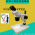 X轴移动平台光学测量显微镜 钻咀刀具刀模数显测量20-40倍显微镜 黑色