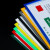 鸣固 卡K士磁性硬胶套 PVC证件卡套文件保护套 白板展示磁卡磁胶套 A5横 强磁 黄色 5个装