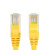 酷比客 超五类网线 UTP CAT5E 黄色 0.5m