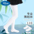 迪士尼（Disney）儿童袜子女白色舞蹈袜2条装天鹅绒丝袜儿童连裤袜宝宝练功袜女童 白色 M码适合身高105-115cm