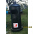 复古户外风个性收纳垃圾桶公园创意大号商用酒吧消防栓工业装饰筒 黑88cm高