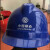 山头林村中国移动5G标志安全帽通信工人抗砸防坠落保护头盔ABS电工头盔安 中国移动5G标志帽子 蓝色帽子