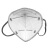 理松KN95折叠耳戴式A100口罩防粉尘雾霾飞沫装修打磨采矿木石材金属加工（500只/10袋）
