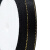 稳斯坦 (5卷)金边缎带彩带 包装金边丝带礼品喜糖盒装饰布带捆绳 黑色金边1cm*22m W609