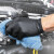 爱马斯（AMMEX）GPNBC一次性黑色丁腈手 套加厚耐用型耐油耐化学品实验室 1000只/10盒 S码