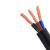戴科中策 电线电缆RVV-300/500v-3*6²（100m）控制电缆聚氯乙烯护套铜芯电缆