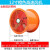 动真格（DongZhenGe）圆筒管道风机工业排风扇换气扇墙壁式厨房强力排气扇抽油烟机 12寸橙色高速风机