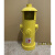复古工业风消防栓垃圾桶大号创意酒吧个性装饰户外公园商用收纳筒 黄100cm高