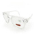 东裕1148防铁屑焊工安全透明加厚镜片防冲击劳保电焊眼镜 浅绿色 电焊眼镜