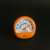 谋福（CNMF）温度计 指针温度计 冰柜冷库用温度计 冷藏温度表测量(橙色)