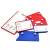 稳斯坦 WST133 磁性标签 仓库标识牌货架标识卡物料卡材料卡片（蓝色4*7软磁）