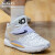 耐克（NIKE）【严选好物】bebe8耐克 Nike Zoom KD14  男子中帮实战篮球鞋 篮网主场灰白CZ0170-100 45