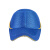 援邦 轻型防碰撞帽工作帽安全帽 HDPE内衬 灵活定制帽檐 可调节魔术贴防撞帽 宝蓝 