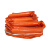 者也（ZYE）固体浮子式围油栏 炼油厂取水口PVC围油栏耐磨耐寒抗撕裂 桔红色 PVC600