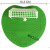 定制男士洗手间小便池防臭芳香片尿斗足球门过滤网小便器防溅水除 普通款香片4片绿色