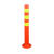 杰安达（JAD）塑料警示柱 反光防撞弹力柱道路交通防护隔离墩停车位挡车立柱