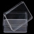 稳斯坦 W7225 (5个)高透明正方形塑料盒 零配件储物整理收纳工具盒子 小号9.5*9.5*4