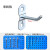时通重型五金工具柜铁皮柜配件多功能零件柜挂钩单斜挂钩50mm