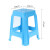 墨申加厚塑料凳子熟胶塑胶高凳板凳方凳定制 蓝色【加厚款】10张(45CM高)