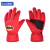 苏识 儿童滑雪手套防寒防水学生加绒保暖手套/双 黑红 L 3460063