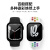 MSSM苹果手表保护套Apple iwatchS9/87/6/5/SE钢化膜防水防摔壳膜一体 防水壳膜一体.黑色  44MM