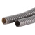 PP阻燃灰色聚丙烯 灰色塑料波纹软管 线束电缆光纤套管 可开口 PE原料AD15.8