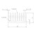 适配适配定制散热片铝28*28*15MM板电子散热片芯片导热块 28*28*15MM破槽白色 不带胶 28*28*15MM破槽金色