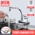洗菜盆水龙头冷热厨房抽拉式旋转伸缩万向洗碗池铜制水 A1款镀铬双模式