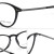 镜宴（COASTAL VISION） 时尚板材大圆框男女潮流镜架 光学眼镜网上配镜CVF5003 黑色 镜框