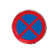 交通道路圆形限速牌三角形警示牌方形指示牌限速公里标志牌厂区停 禁止机动车 50*50cm
