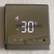 水地暖温控器 液晶智能地热温控器开关暖气温度调节控制面板 有机玻璃触摸屏(全黑)