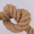 麻绳粗绳子细麻绳捆绑绳黄麻绳复古装饰品手工编织麻绳拔河 30毫米5米