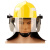 亿安隆YAL 白色抢险救援头盔 消防头盔抢险救援森林=安全帽3c认证YAL-035
