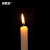 安赛瑞 蜡烛 应急照明耐用 石蜡材质可定制 1.8x18cm白色8支装311147