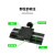 X轴燕尾槽滑台LWX40/25/60-100长行程齿轮齿条型手动位移微调平台 LWX40-L250-2(行程210+双滑块)