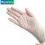 标燕 TPE塑料手套 餐饮厨房食堂美容手膜美发塑料薄膜手套 透明 M码 100只/盒
