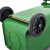 富都华创 环卫户外垃圾桶绿色30L大号商用果皮箱带盖塑料垃圾桶 FDHC-LJT-04