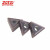 ZOTO 三角形数控车床刀片外圆内孔车刀杆刀具硬质合金刀粒（一盒/10片） 钢件通用 TNMG160408R-ZC-NX35双色 