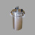 初构想喷涂机试验粉桶打样粉桶打板粉桶小粉桶喷塑机配件不锈流化桶 220mm400mm桶+流化板管子