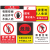有限空间未经许可严禁入内标识牌 提示工厂标志牌告知安全警示牌 机械活动区域内XZQ11(铝板) 20x30cm